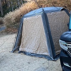 クイックキャンプ　ワンタッチ　スクリーンタープの画像