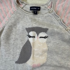 BabyGAP ニット　ロンパースの画像
