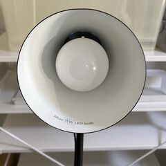 M733 IKEA FINNSTARR ワークランプ デスクライト ブラック LED コード式の画像