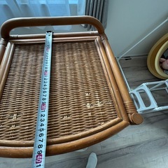 木製収納棚（使用感有り）の画像