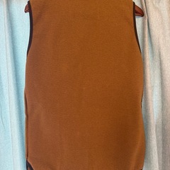 極美品【定価27,500円】Barbour バブアー 純正 ファーライナー ベスト 34 ブラウン 取り外し可 一度着用の画像