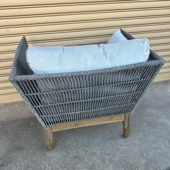 モーベン シングルソファ 1人掛けソファ ガーデンチェアの画像