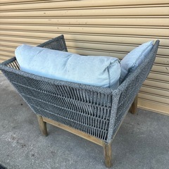 モーベン シングルソファ 1人掛けソファ ガーデンチェアの画像