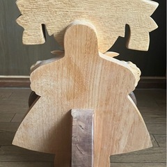 木製　人形の画像