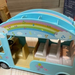 終了！シルバニアファミリー　赤い屋根のお家セットの画像