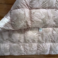 決まりました　羽毛掛け布団  の画像