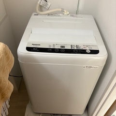Panasonic 洗濯機 5kg の画像