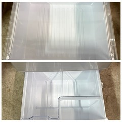 シャープ 5ドア 両開き 冷蔵庫 412L 2020年製 の画像