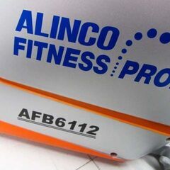 ※左脚ペダルのベルト部分難あり ALINCO プログラムバイク6112 AFB6112 フィットネスバイク トレーニング 運動器具 アルインコ 苫小牧西店の画像