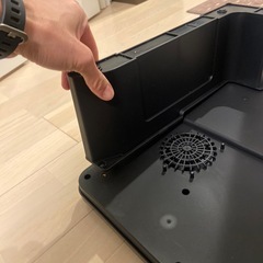 アイリスオーヤマ製の2口IHコンロの画像