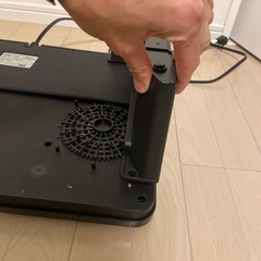 アイリスオーヤマ製の2口IHコンロの画像