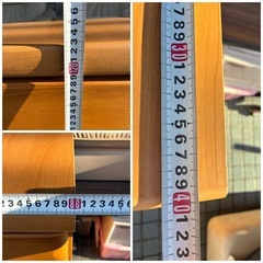 ※終了※★早い者勝ち★収納引き出しタンス・6段・チェスト・高さ123cm×幅80cm×奥行き40cmの画像