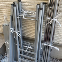 【取説付】つっぱりハンガーラック2セットの画像