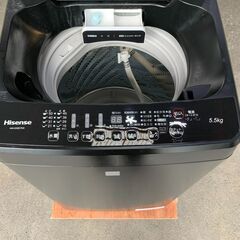 洗濯機 ハイセンス 5.5kg 2020年製の画像