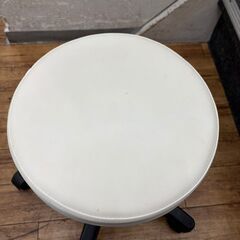 回転イス 丸椅子 キャスター付き🚚自社配送時💳代引き可🚚(現金、クレジット、スマホ決済対応)の画像