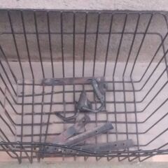 バイク   フロントスクリーン  前籠  後籠   3点セットの画像