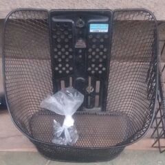 バイク   フロントスクリーン  前籠  後籠   3点セットの画像