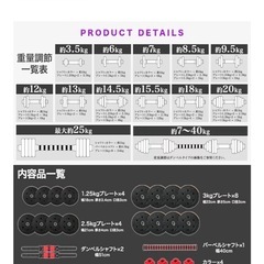 ダンベル、バーベルの画像