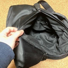 リュック黒の画像