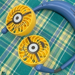 美原店 USJ ミニオン 首掛け 扇風機 イベント　レジャーの画像