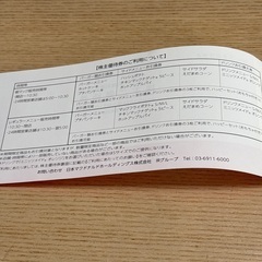 マクドナルド　株主優待券１冊６枚綴りの画像