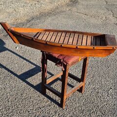 舟盛り4台 器 木製 立体盛込器 盛込器 の画像