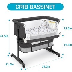 ベビーベッドの画像