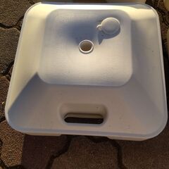 角型タンク式ポールスタンド4台　TNK0210-Cの画像