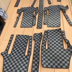 日産　セレナ　C25 社外品　フロアマット（助手席、運転席なし）の画像