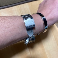 お年玉企画　4弾　シルバーバングルの画像