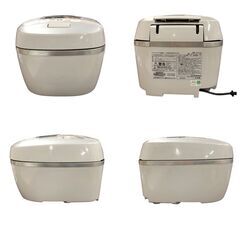 25R552 ジ3 TIGER タイガー 圧力 IH 炊飯ジャー JPC-A101 ホワイトグレー WH 炊飯器 中古品の画像