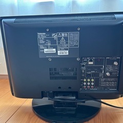 REGZA TOSHIBA 19インチ　　　　　　　　の画像