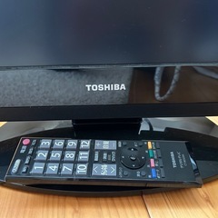 REGZA TOSHIBA 19インチ　　　　　　　　の画像