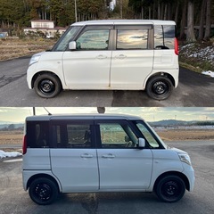 車検たっぷり！スペーシア！アイドリングストップ車！低燃費！左右スライドドア！スタッドレス！セカンドカー！足車に！見てキャンセルOK！早い者勝ち！の画像