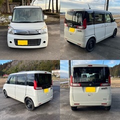 車検たっぷり！スペーシア！アイドリングストップ車！低燃費！左右スライドドア！スタッドレス！セカンドカー！足車に！見てキャンセルOK！早い者勝ち！の画像