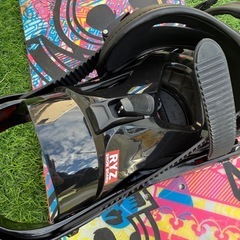 スノボー板　ビンディング付きの画像