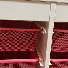 IKEA TROFAST イケア　トロファスト　ピンクの画像
