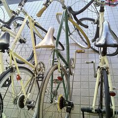 リユースのサカイ栃木店★ジモティ割あり★  VIMBIKE自転車 700ｃｃ グリーン クリーニング済み TC12195の画像