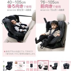 チャイルドシート　回転　新生児からの画像