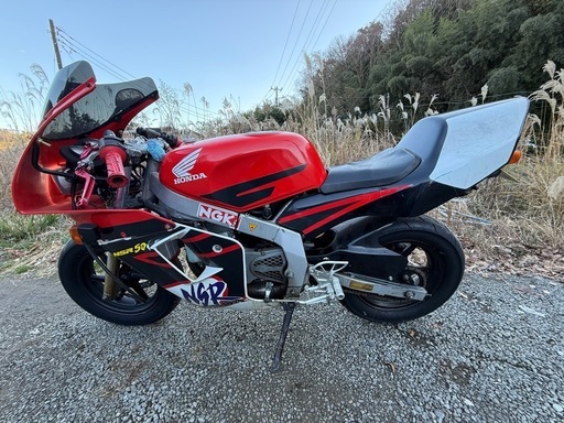 nsr50  CRM80エンジン載せ替え