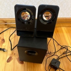 パソコン用スピーカーの画像
