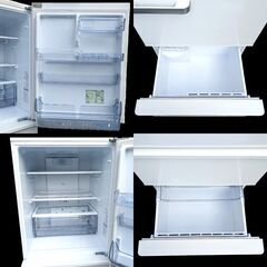 ★冷蔵庫★AQUA　272L　2022年製　AQR-27M2　ウォームホワイト　アクアの画像