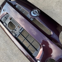 ダイハツ　ミラココア　フロントバンパー　ブラウン　R59の画像