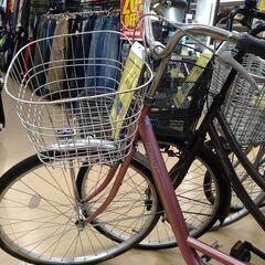 リユースのサカイ浦和店 【G200】ON15 26インチ軽快自転車 ダイナモピンクの画像