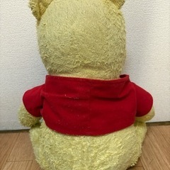 大きめサイズのぷーさんのぬいぐるみの画像