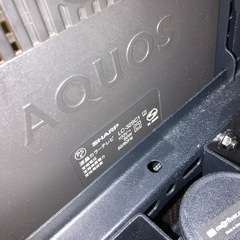 【ジャンク】シャープ　AQUOS テレビ　　　　の画像