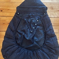 ノースフェイス　ベビーシェル　ブランケット　ブラックの画像