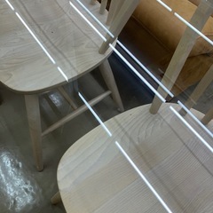 😌5点ダイニングセット😌 Francfranc😌部屋が広く見える❗❗😌No.2758😌の画像