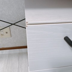 デスク ワゴン ホワイトの画像