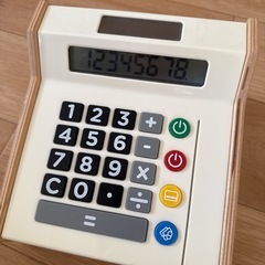 IKEAレジ型電卓の画像